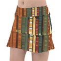 Books Bookshelves Library Fantasy Apothecary Book Nook Literature Study Classic Tennis Skirt View1