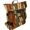 Books Bookshelves Library Fantasy Apothecary Book Nook Literature Study Buckle Up Backpack View2