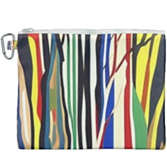 Abstract Trees Colorful Artwork Woods Forest Nature Artistic Canvas Cosmetic Bag (xxxl) by Grandong