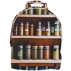 Alcohol Apothecary Book Cover Booze Bottles Gothic Magic Medicine Oils Ornate Pharmacy Mini Full Print Backpack by Grandong