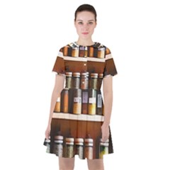 Alcohol Apothecary Book Cover Booze Bottles Gothic Magic Medicine Oils Ornate Pharmacy Sailor Dress by Grandong