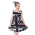 Retro Cameras Old Vintage Antique Technology Wallpaper Retrospective Kids  Summer Dress View1