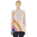 Abstract Geometric Bauhaus Polka Dots Retro Memphis Rainbow Side Drop Tank Tunic View2