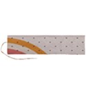 Abstract Geometric Bauhaus Polka Dots Retro Memphis Rainbow Roll Up Canvas Pencil Holder (L) View1