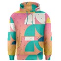 Abstract Geometric Bauhaus Polka Dots Retro Memphis Art Men s Core Hoodie View1