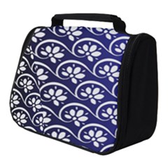 Pattern Floral Flowers Leaves Botanical Full Print Travel Pouch (small)