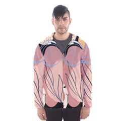 Abstract Boho Bohemian Style Retro Vintage Men s Hooded Windbreaker by Proyonanggan