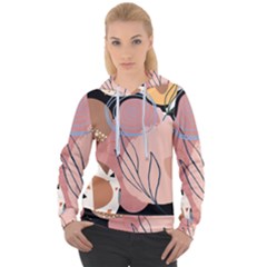 Abstract Boho Bohemian Style Retro Vintage Women s Overhead Hoodie