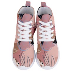 Abstract Boho Bohemian Style Retro Vintage Women s Lightweight High Top Sneakers by Proyonanggan