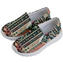 Winter Snow Holidays Kids Lightweight Slip Ons View2