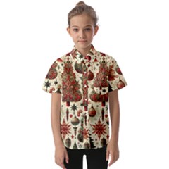 Christmas Decoration Kids  Short Sleeve Shirt by Bedest