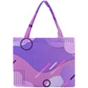 Colorful Labstract Wallpaper Theme Mini Tote Bag View1