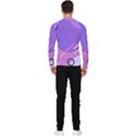 Colorful Labstract Wallpaper Theme Men s Long Sleeve Rash Guard View2