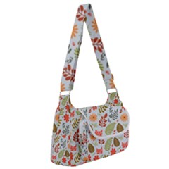 Background Pattern Flowers Design Leaves Autumn Daisy Fall Multipack Bag