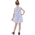 Background Pattern Floral Leaves Flowers Kids  Summer Dress View2