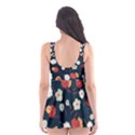 Flowers Pattern Floral Antique Floral Nature Flower Graphic Skater Dress Swimsuit View2