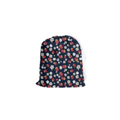 Flowers Pattern Floral Antique Floral Nature Flower Graphic Drawstring Pouch (xs)