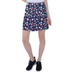 Flowers Pattern Floral Antique Floral Nature Flower Graphic Tennis Skirt