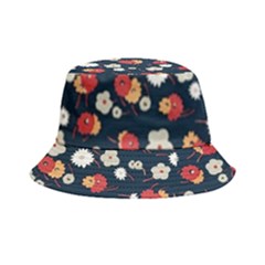 Flowers Pattern Floral Antique Floral Nature Flower Graphic Bucket Hat