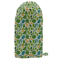 Leaves Tropical Background Pattern Green Botanical Texture Nature Foliage Microwave Oven Glove