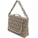 Floral Flowers Leaves Tropical Pattern Box Up Messenger Bag View1