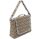 Floral Flowers Leaves Tropical Pattern Box Up Messenger Bag View2