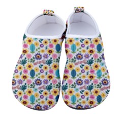 Floral Flowers Leaves Tropical Pattern Women s Sock-style Water Shoes