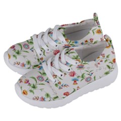 Vintage Floral Flower Pattern Art Nature Blooming Blossom Botanical Botany Kids  Lightweight Sports Shoes