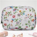 Vintage Floral Flower Pattern Art Nature Blooming Blossom Botanical Botany Make Up Pouch (Small) View1