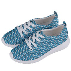 Blue Wave Sea Ocean Pattern Background Beach Nature Water Women s Lightweight Sports Shoes