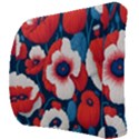 Red Poppies Flowers Art Nature Pattern Back Support Cushion View3