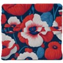 Red Poppies Flowers Art Nature Pattern Back Support Cushion View4