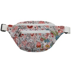 Vintage Floral Flower Art Nature Blooming Blossom Botanical Botany Pattern Fanny Pack by Maspions