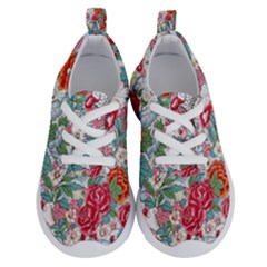 Flower Bloom Blossom Botanical Color Colorful Colour Element Digital Floral Floral Pattern Running Shoes