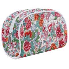 Flower Bloom Blossom Botanical Color Colorful Colour Element Digital Floral Floral Pattern Make Up Case (medium)