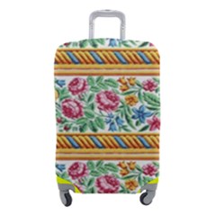 Flower Pattern Art Vintage Blooming Blossom Botanical Nature Famous Luggage Cover (small)