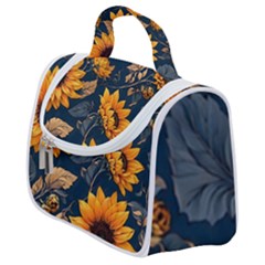 Flowers Pattern Spring Bloom Blossom Rose Nature Flora Floral Plant Satchel Handbag