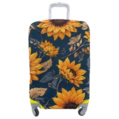 Flowers Pattern Spring Bloom Blossom Rose Nature Flora Floral Plant Luggage Cover (medium)