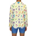 Seamless Pattern Musical Note Doodle Symbol Kids  Long Sleeve Swimwear View2