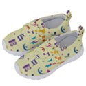 Seamless Pattern Musical Note Doodle Symbol Kids  Velcro No Lace Shoes View2