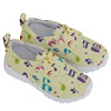 Seamless Pattern Musical Note Doodle Symbol Kids  Velcro No Lace Shoes View3