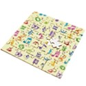 Seamless Pattern Musical Note Doodle Symbol Wooden Puzzle Square View2