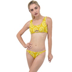 Lemon Fruits Slice Seamless Pattern The Little Details Bikini Set by Apen