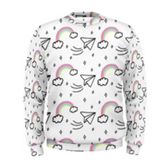 Cute Art Print Pattern Men s Sweatshirt