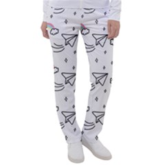 Cute Art Print Pattern Women s Casual Pants by Apen