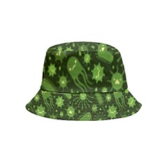 Seamless Pattern With Viruses Inside Out Bucket Hat (kids) by Apen