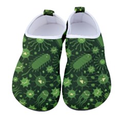 Seamless Pattern With Viruses Women s Sock-style Water Shoes by Apen