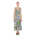 Seamless Pattern With Viruses Sleeveless Maxi Dress View1