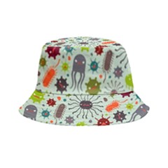 Seamless Pattern With Viruses Bucket Hat by Apen