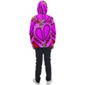 Stained Glass Love Heart Men s Front Pocket Pullover Windbreaker View2